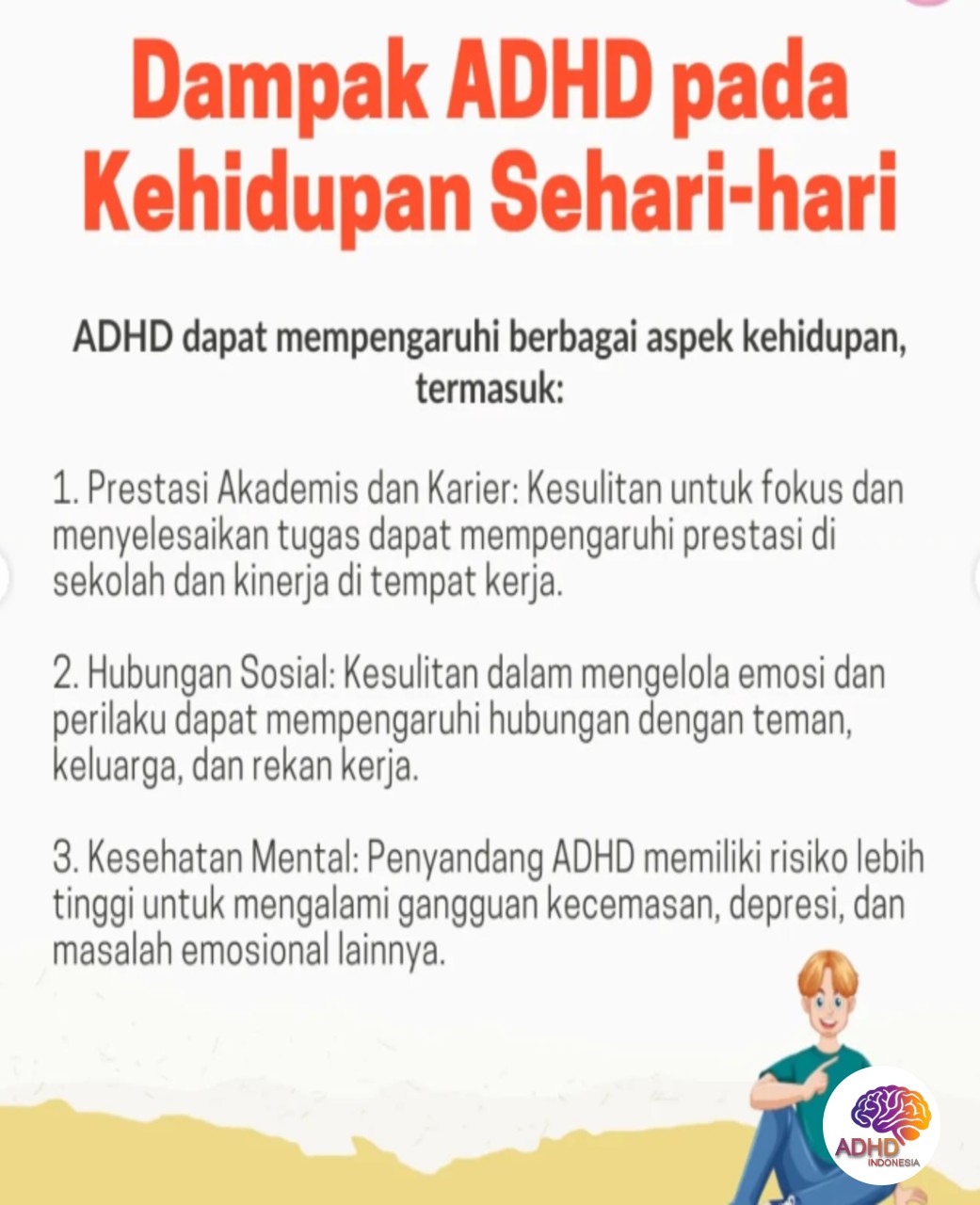 ADHD dan Hubungan Sosial Anak di Lingkungan Sekolah di Kabupaten Tanah Bumbu