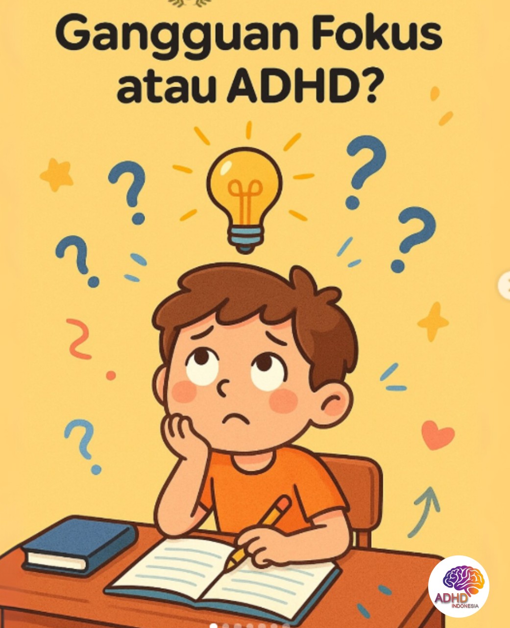 ADHD dan Kesulitan Fokus Anak: Edukasi untuk Keluarga di Kabupaten Tanah Bumbu
